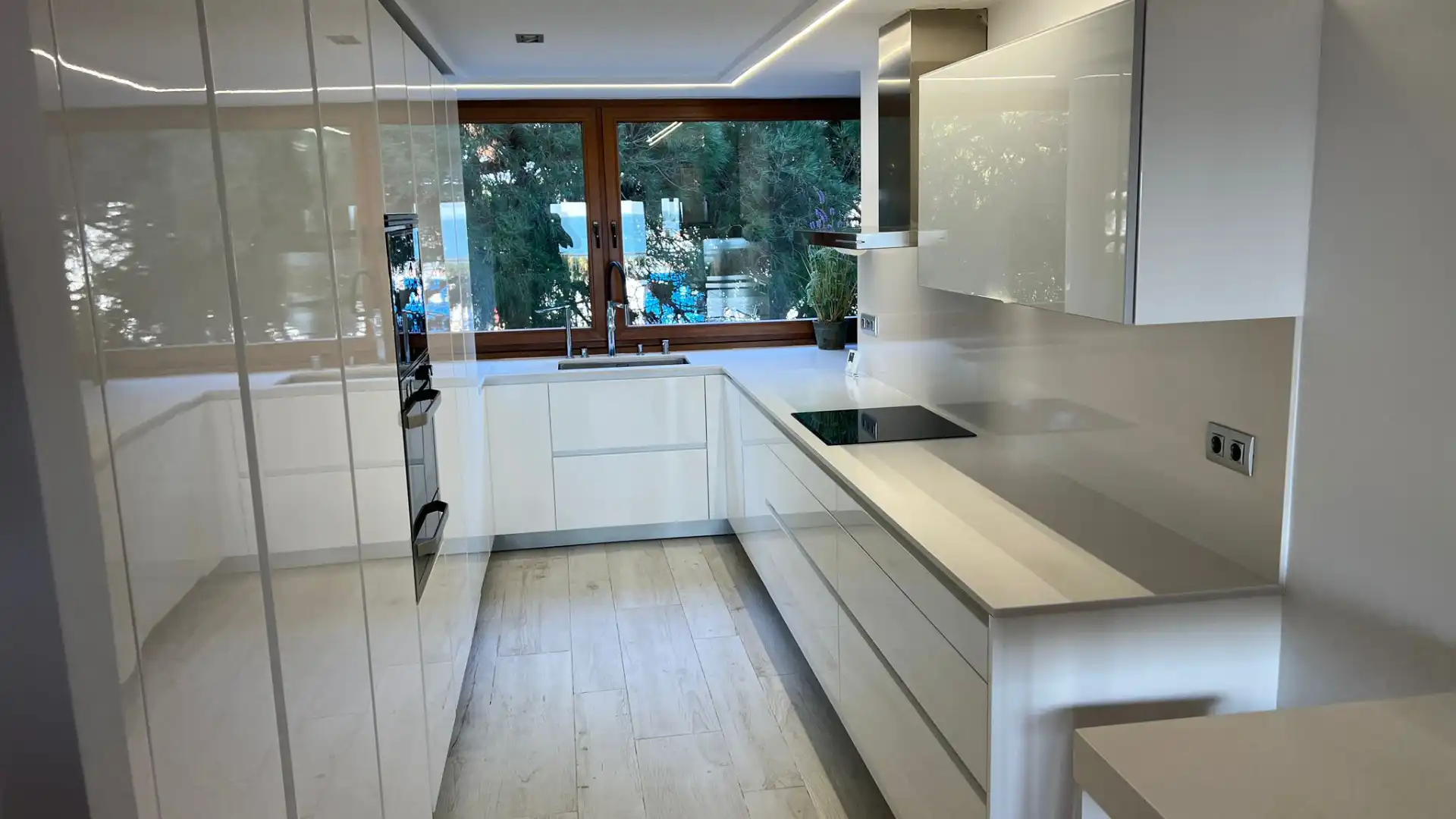 Küche von Wohnung zur Miete in Gavà mit Heizung, Parkett und Terrasse
