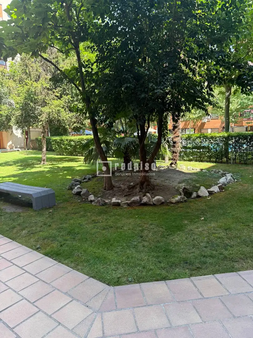 Garden of Flat for sale in Getafe  with Air Conditioner, Heating and Private garden