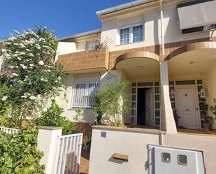 Exterior view of Single-family semi-detached for sale in  Murcia Capital  with Air Conditioner, Terrace and Oven