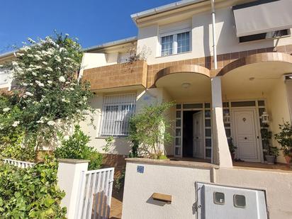 Exterior view of Single-family semi-detached for sale in  Murcia Capital  with Air Conditioner, Terrace and Oven