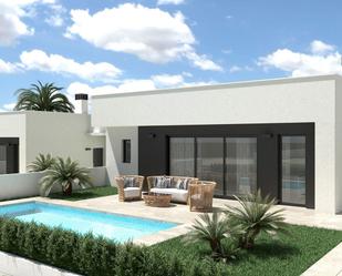 Jardí de Casa o xalet en venda en Alhama de Murcia amb Aire condicionat, Terrassa i Piscina