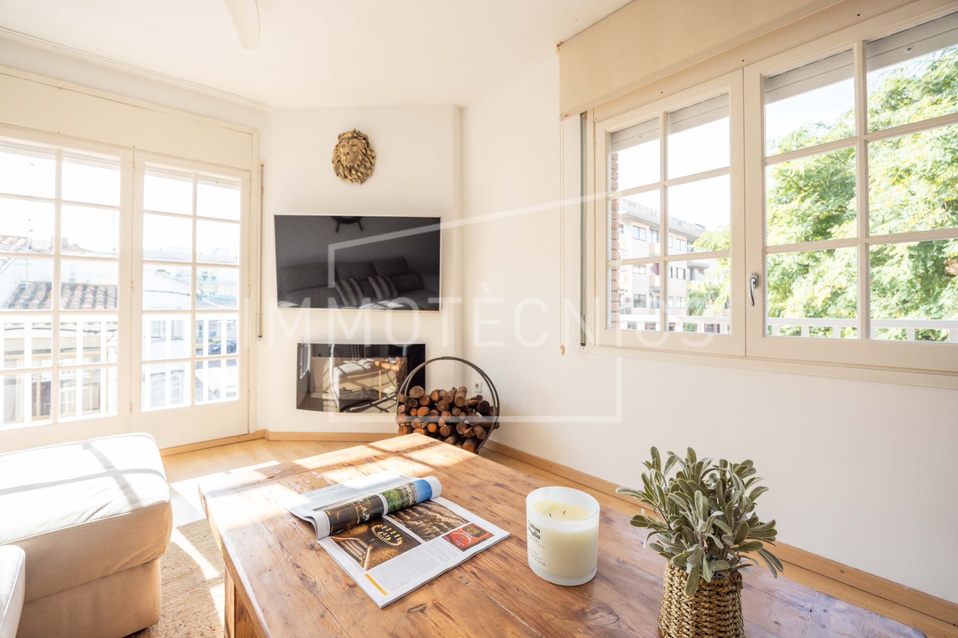 Sala d'estar de Pis en venda en Calafell amb Aire condicionat, Calefacció i Parquet