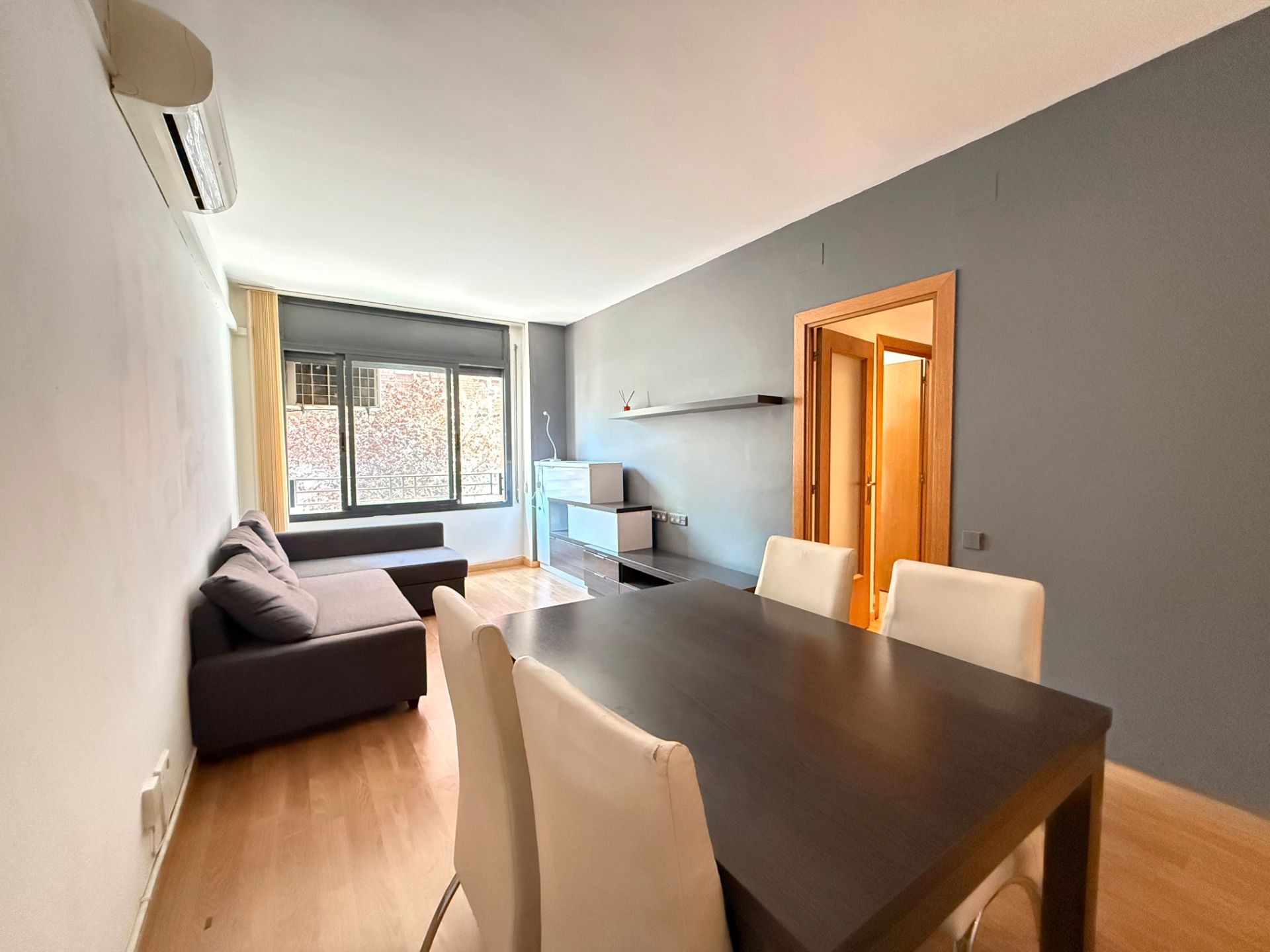 Sala d'estar de Pis en venda en  Barcelona Capital amb Aire condicionat, Calefacció i Forn