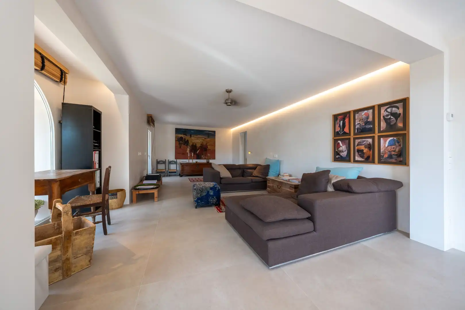 Living room of Country homes for sale in Artà  with Air Conditioner, Heating and Terrace