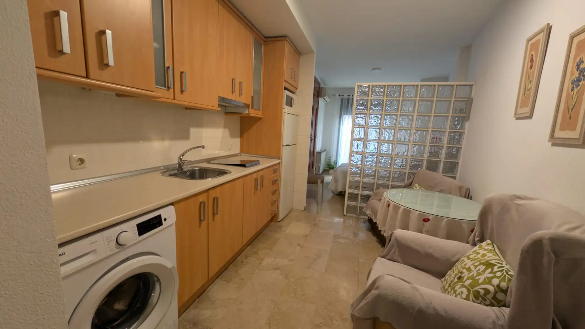 Kitchen of Study for rent in Ciudad Real  with Air Conditioner and Furnished