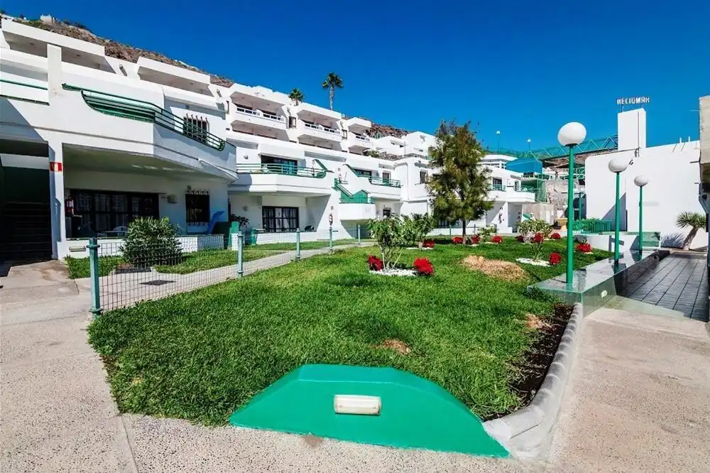 Exterior view of Apartments for sale in Mogán  with Air Conditioner, Private garden and Terrace