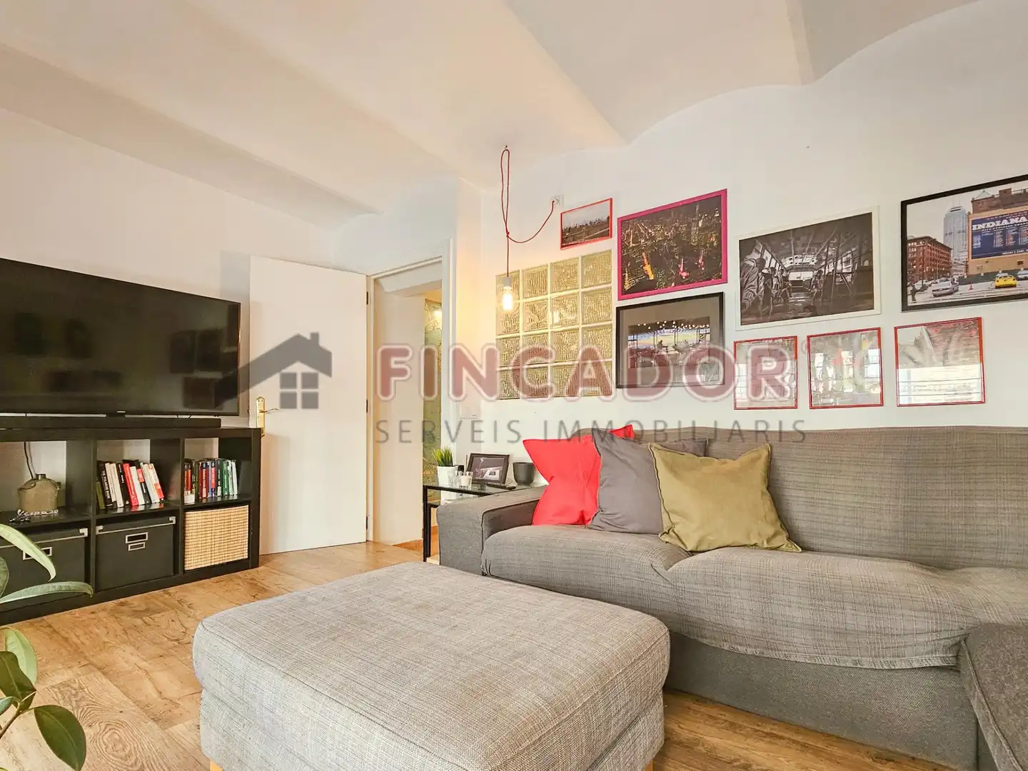 Living room of Duplexes for sale in Barcelona  with Heating and Furnished