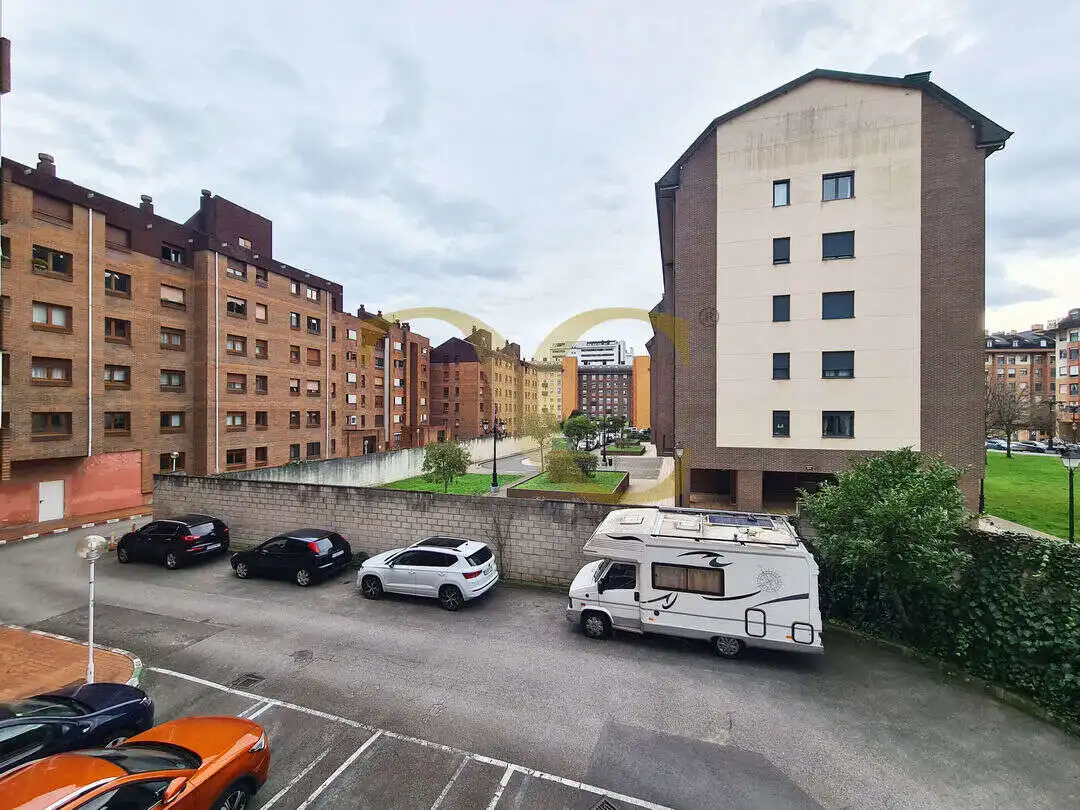 Parking of Flat for sale in Oviedo   with Heating and Private garden