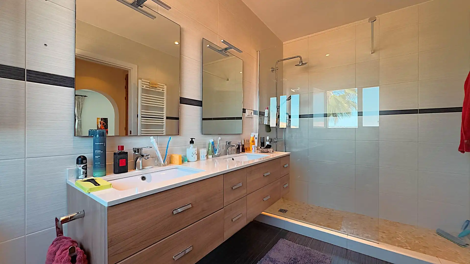 Bathroom of Houses for sale in Jávea / Xàbia  with Air Conditioner, Heating and Private garden