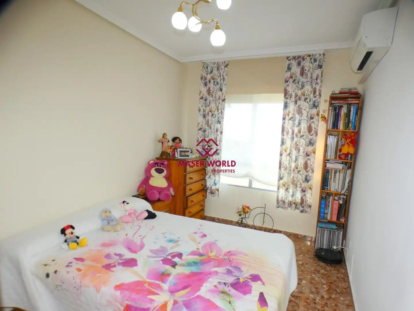 Schlafzimmer von Wohnung zum Verkauf in Mazarrón mit Klimaanlage, Heizung und Abstellraum
