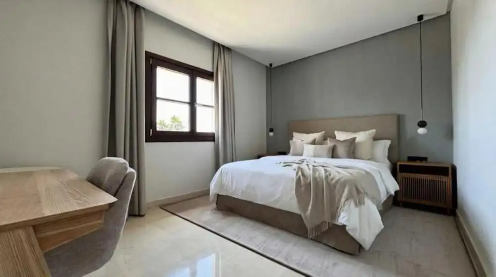 Bedroom of Houses for rent in Marbella  with Air Conditioner, Terrace and Furnished