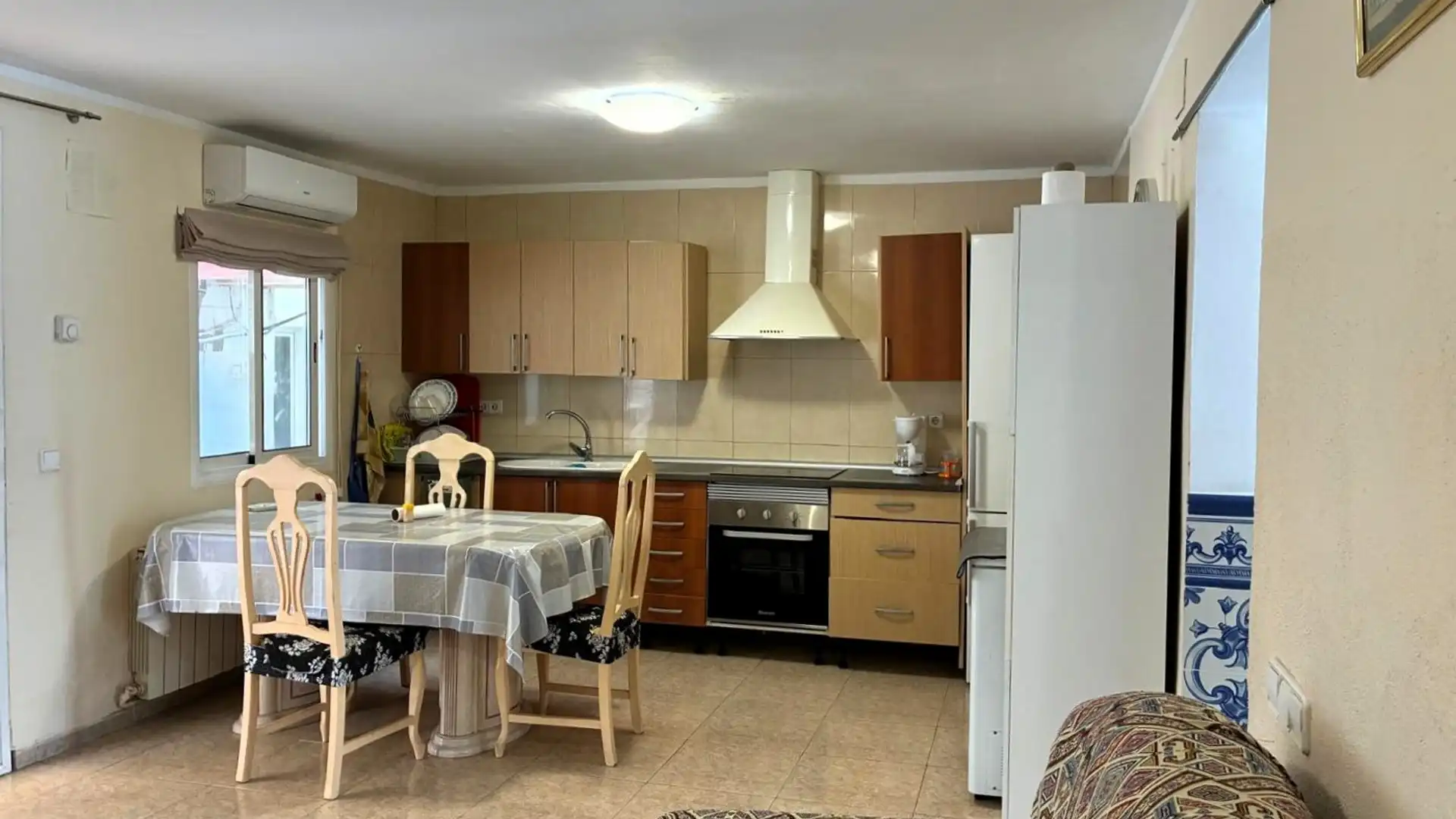 Cocina de Casa adosada en venta en Santa Margarida de Montbui con Aire acondicionado, Terraza y Trastero