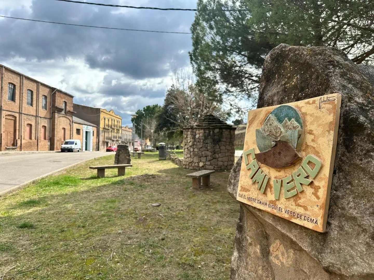 Exterior view of Commercial properties for transfer in Puig-reig