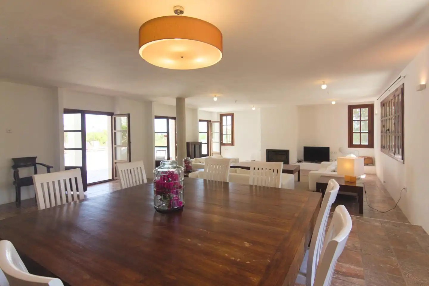 Comedor de Casa o chalet en venta en Sant Josep de sa Talaia con Jardín privado, Terraza y Piscina