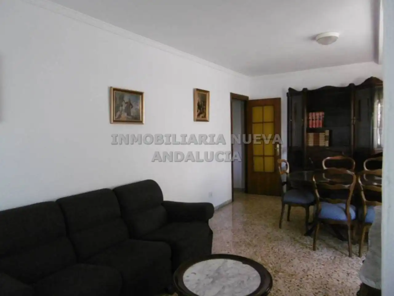 Sala de estar de Piso de alquiler en Almería con Terraza y Amueblado