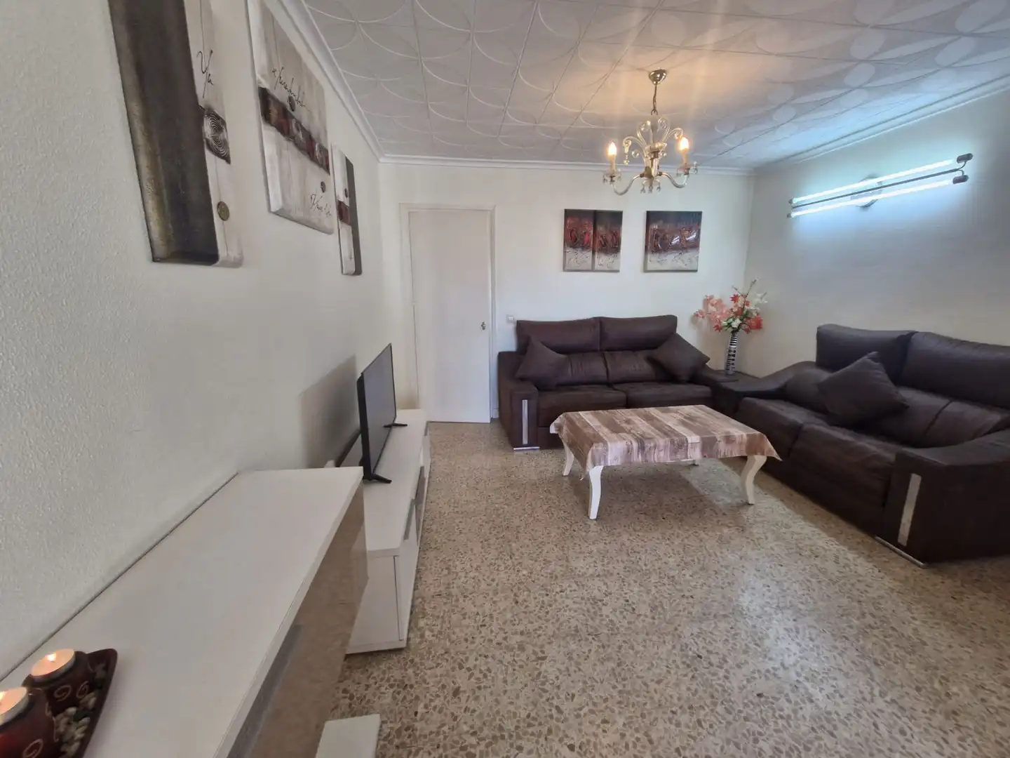 Sala de estar de Piso en venta en La Línea de la Concepción