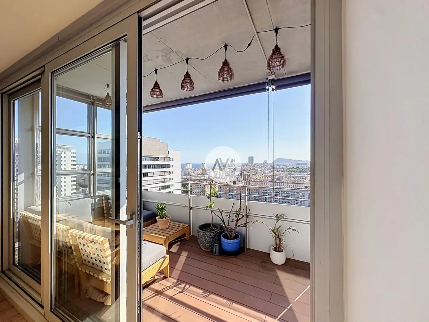 Terraza de Apartamento en venta en Barcelona con Aire acondicionado, Calefacción y Jardín privado