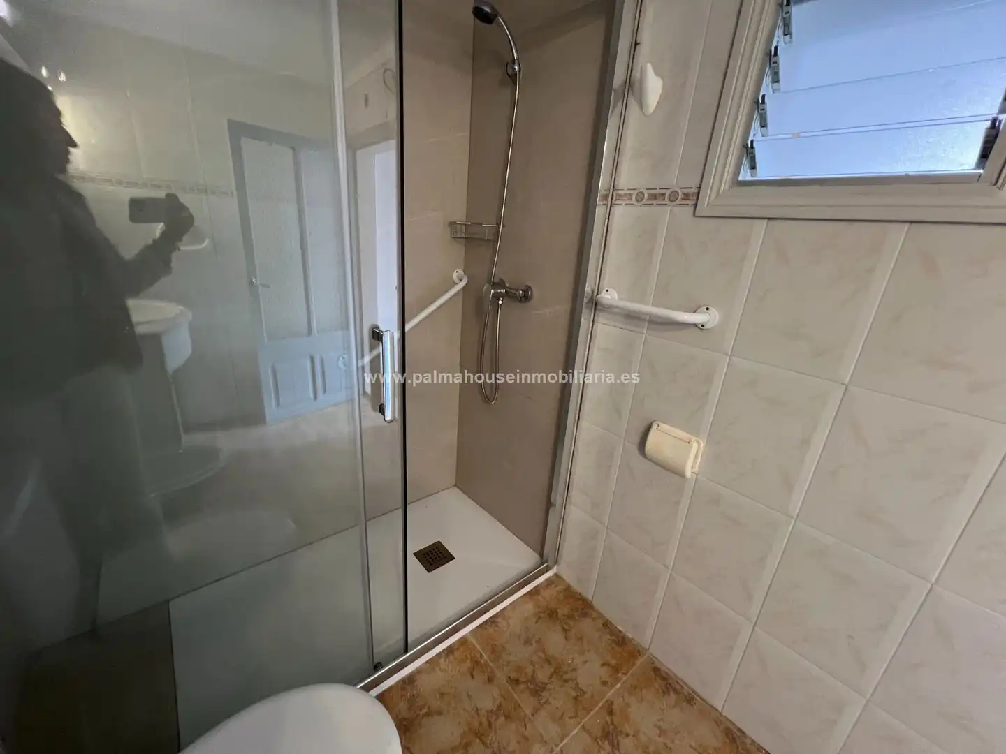 Badezimmer von Haus oder Chalet zur Miete in Artà mit Klimaanlage, Terrasse und Fernseher