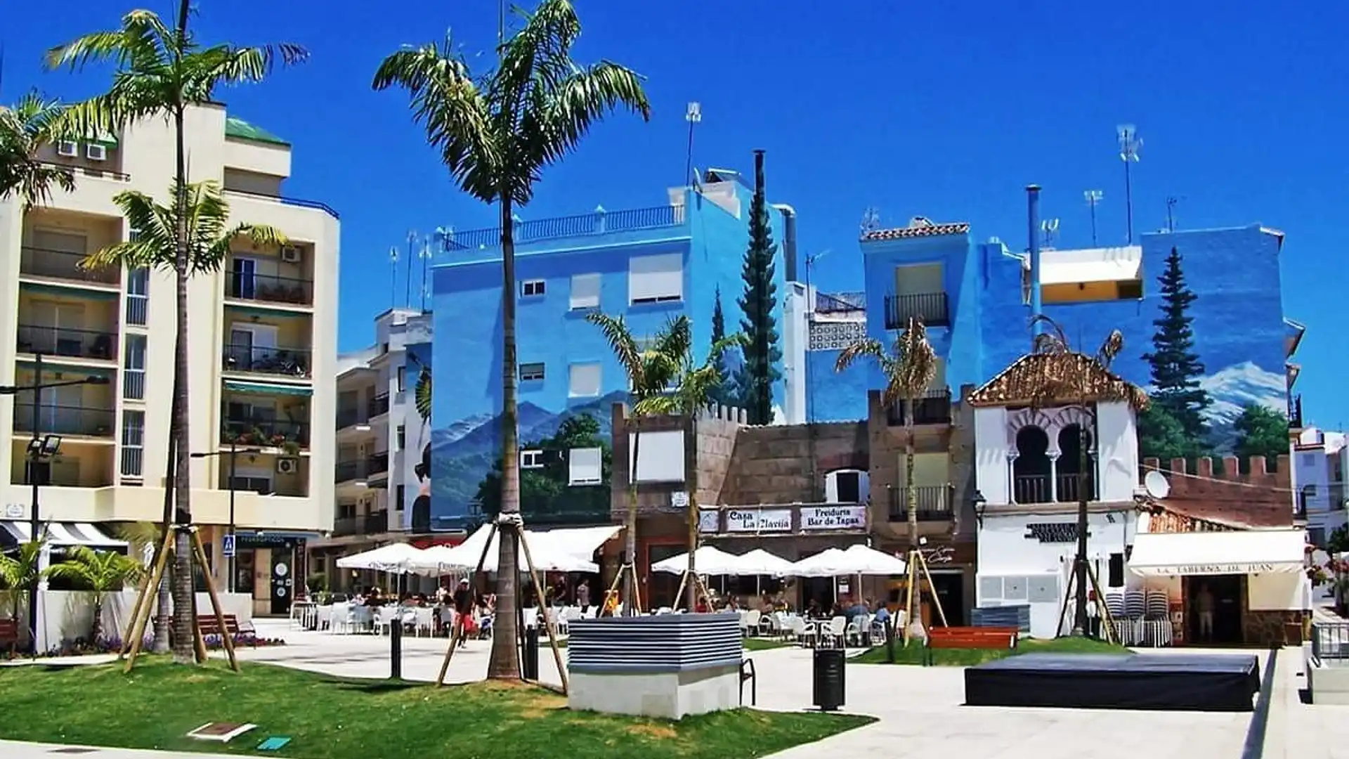 Vista exterior de Local de alquiler en Estepona