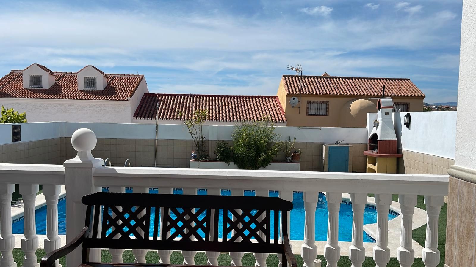 Piscina de Casa o xalet en venda en Málaga Capital amb Aire condicionat, Calefacció i Jardí privat