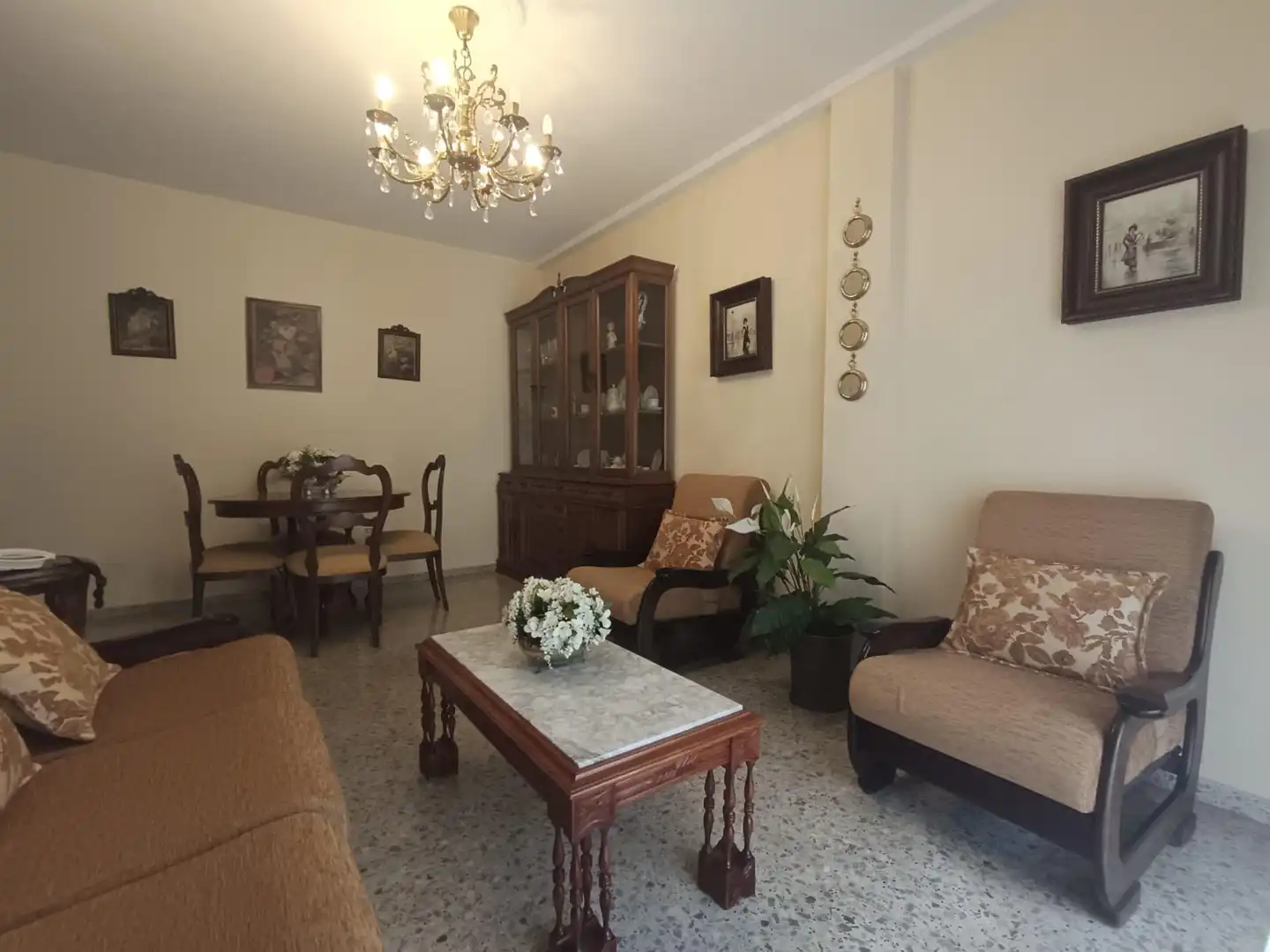 Sala de estar de Piso en venta en Córdoba con Aire acondicionado, Calefacción y Terraza