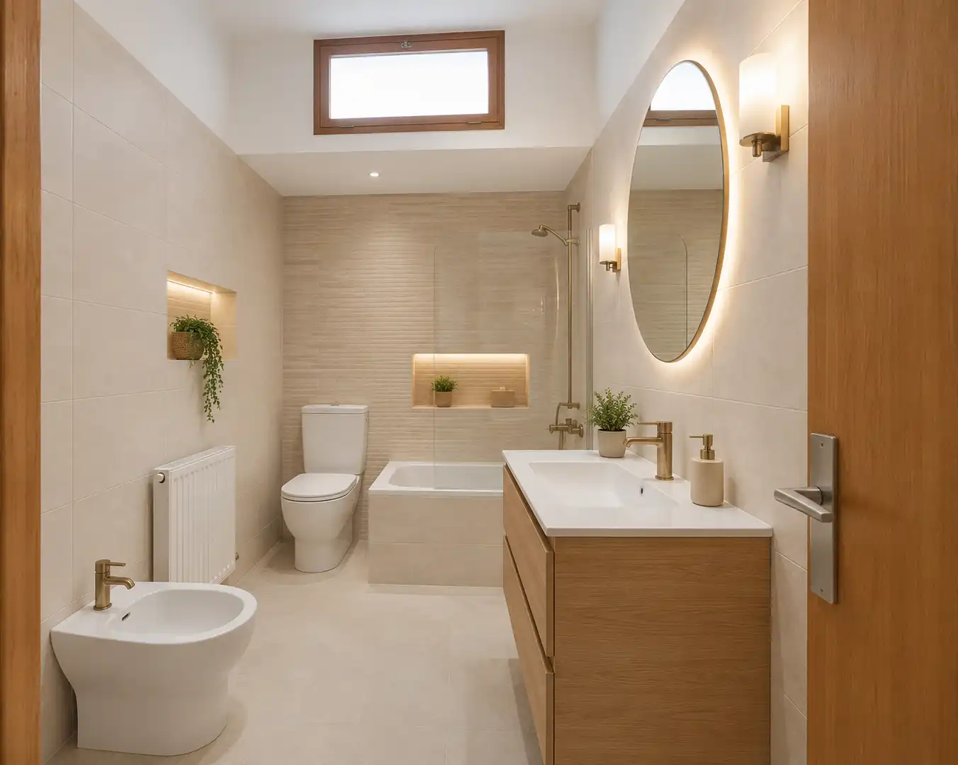 Badezimmer von Haus oder Chalet zum Verkauf in Torroella de Montgrí mit Heizung