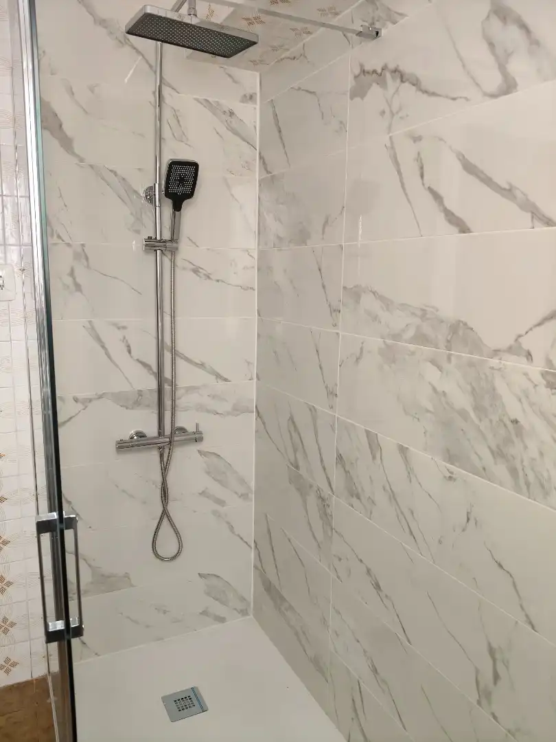 Bathroom of Flat for share in Alicante / Alacant  with Terrace, Furnished and Balcony