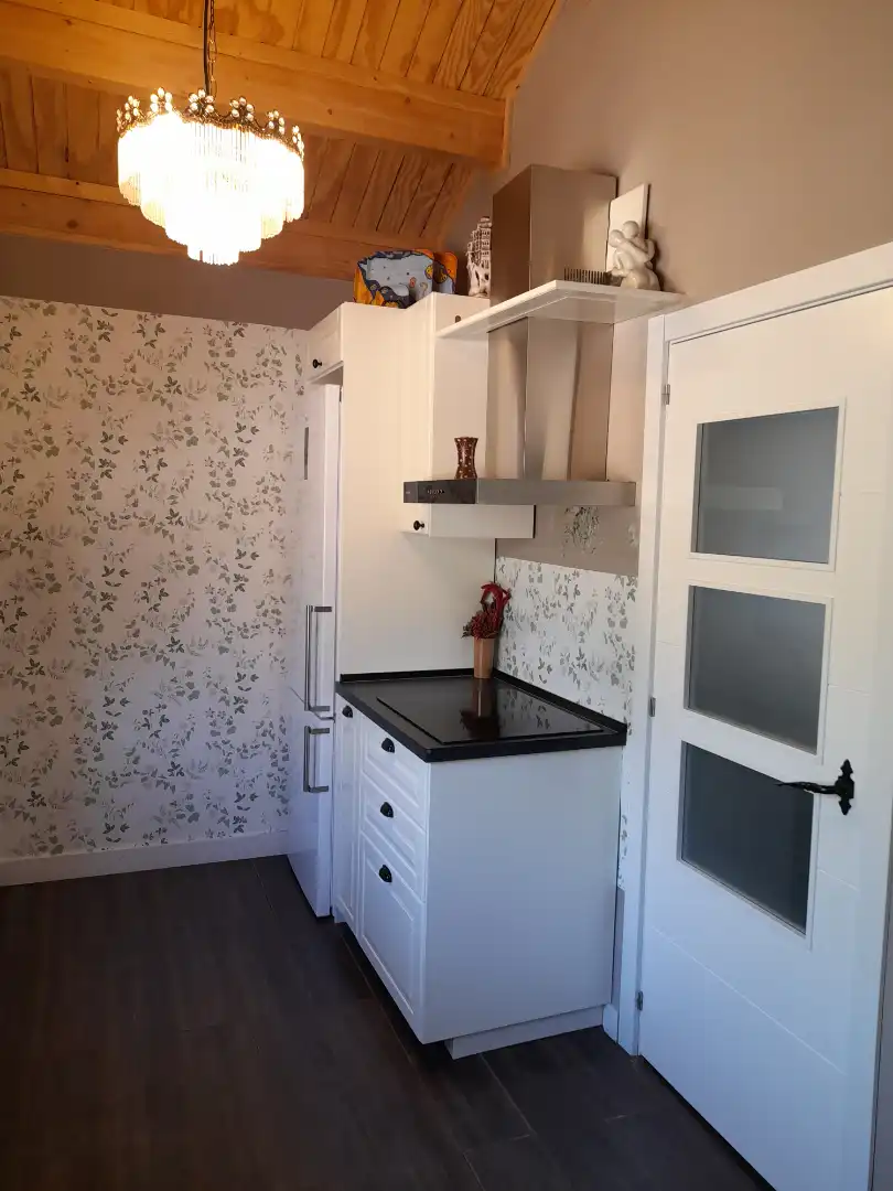 Küche von Haus oder Chalet zum Verkauf in Villalbilla mit Klimaanlage, Heizung und Privatgarten