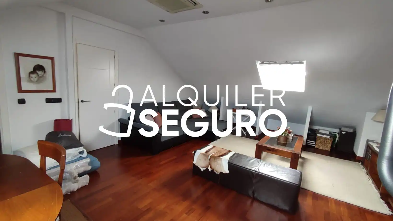 Sala de estar de Casa o chalet de alquiler en San Agustín del Guadalix con Aire acondicionado, Calefacción y Terraza