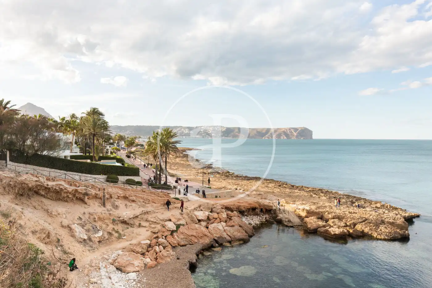 Vista exterior de Piso de alquiler en Jávea / Xàbia con Aire acondicionado, Calefacción y Jardín privado