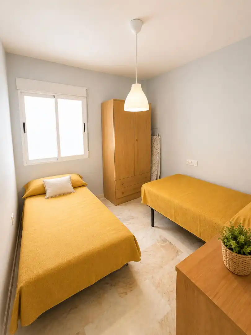 Schlafzimmer von Wohnung zur Miete in Almuñécar mit Möbliert und Balkon