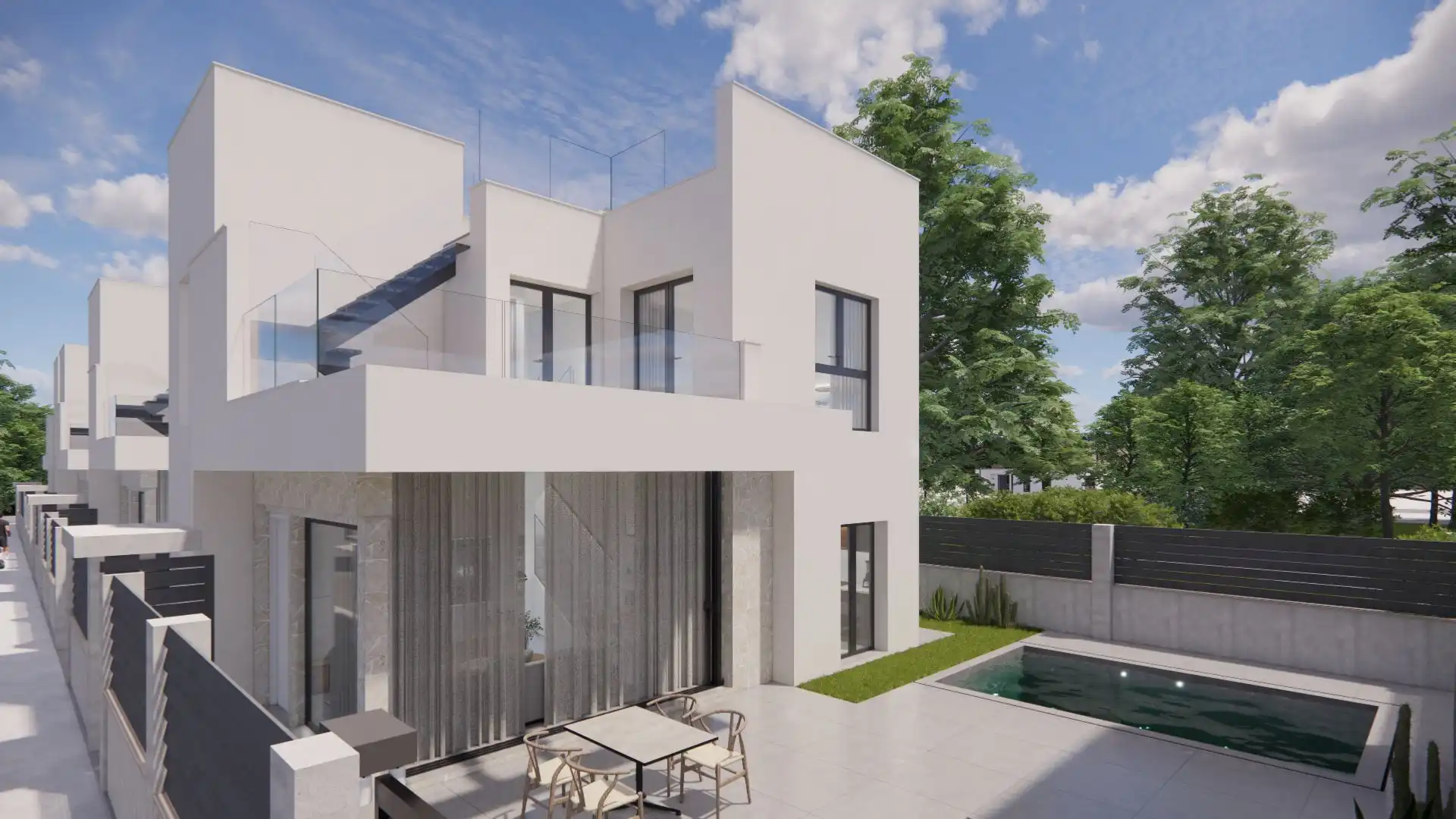 Maison mitoyenne avec piscine à vendre à Calle Algarrobo, imagen 47
