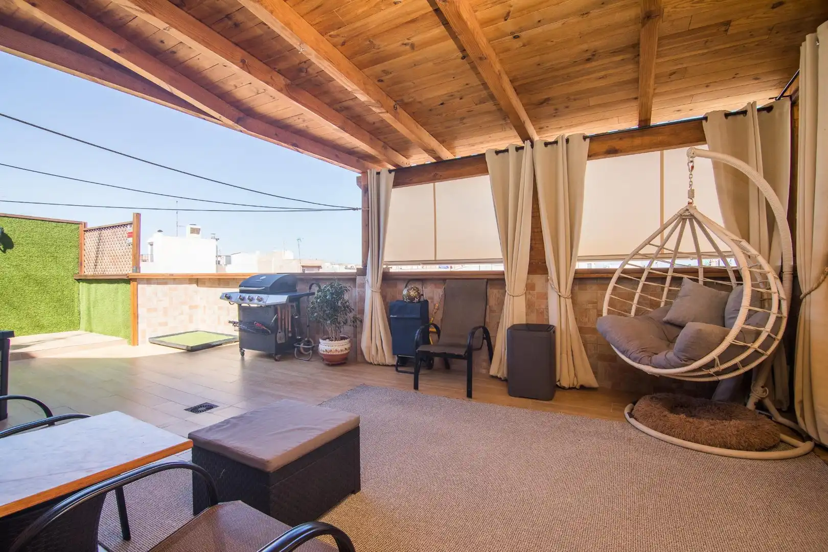 Terraza de Ático en venta en Elche / Elx con Aire acondicionado, Calefacción y Terraza