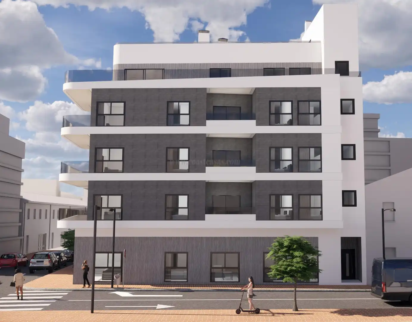 Apartamento con piscina en venta en La Mata