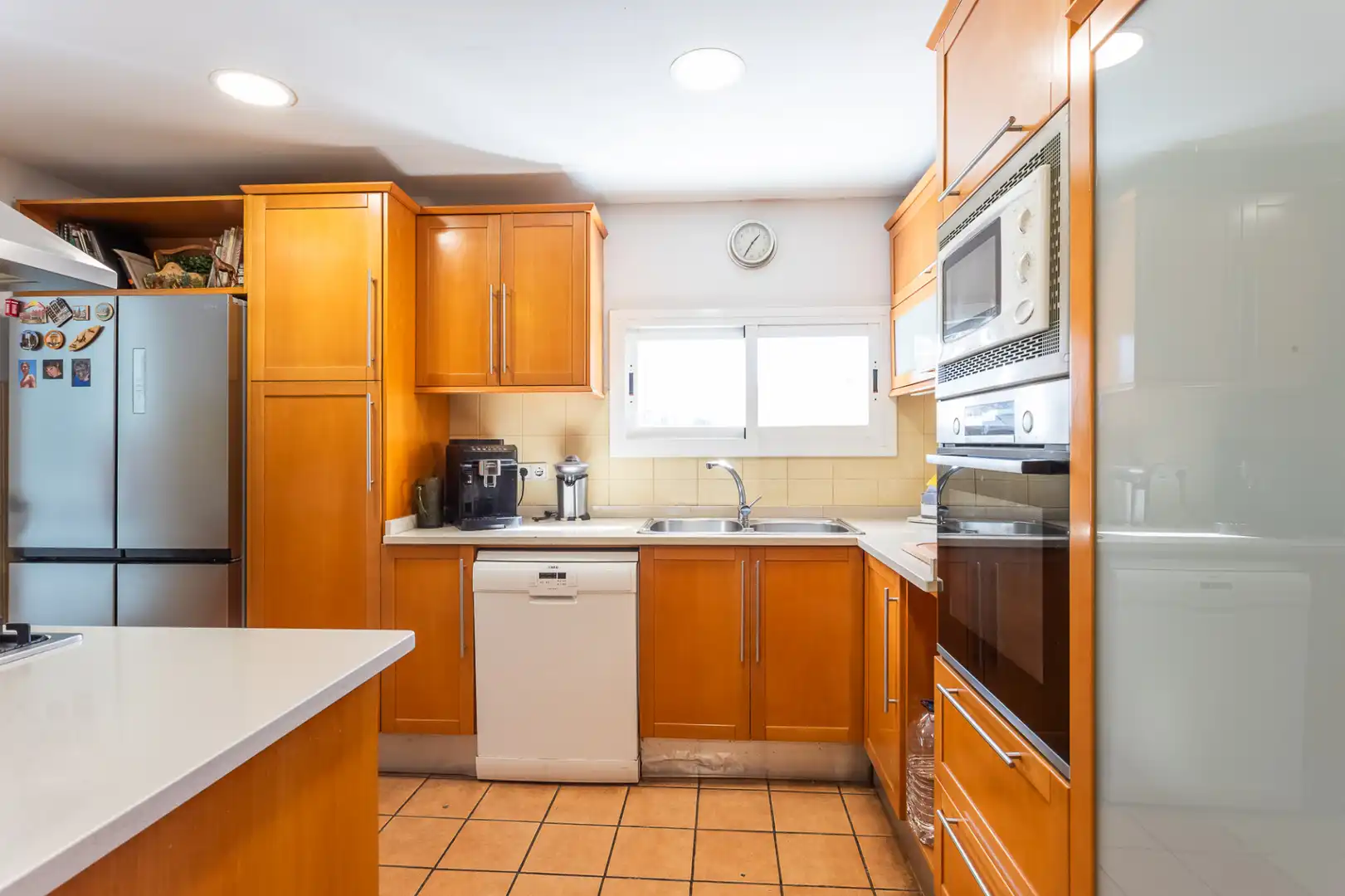 Küche von Wohnung zum Verkauf in Barcelona mit Klimaanlage, Heizung und Parkett