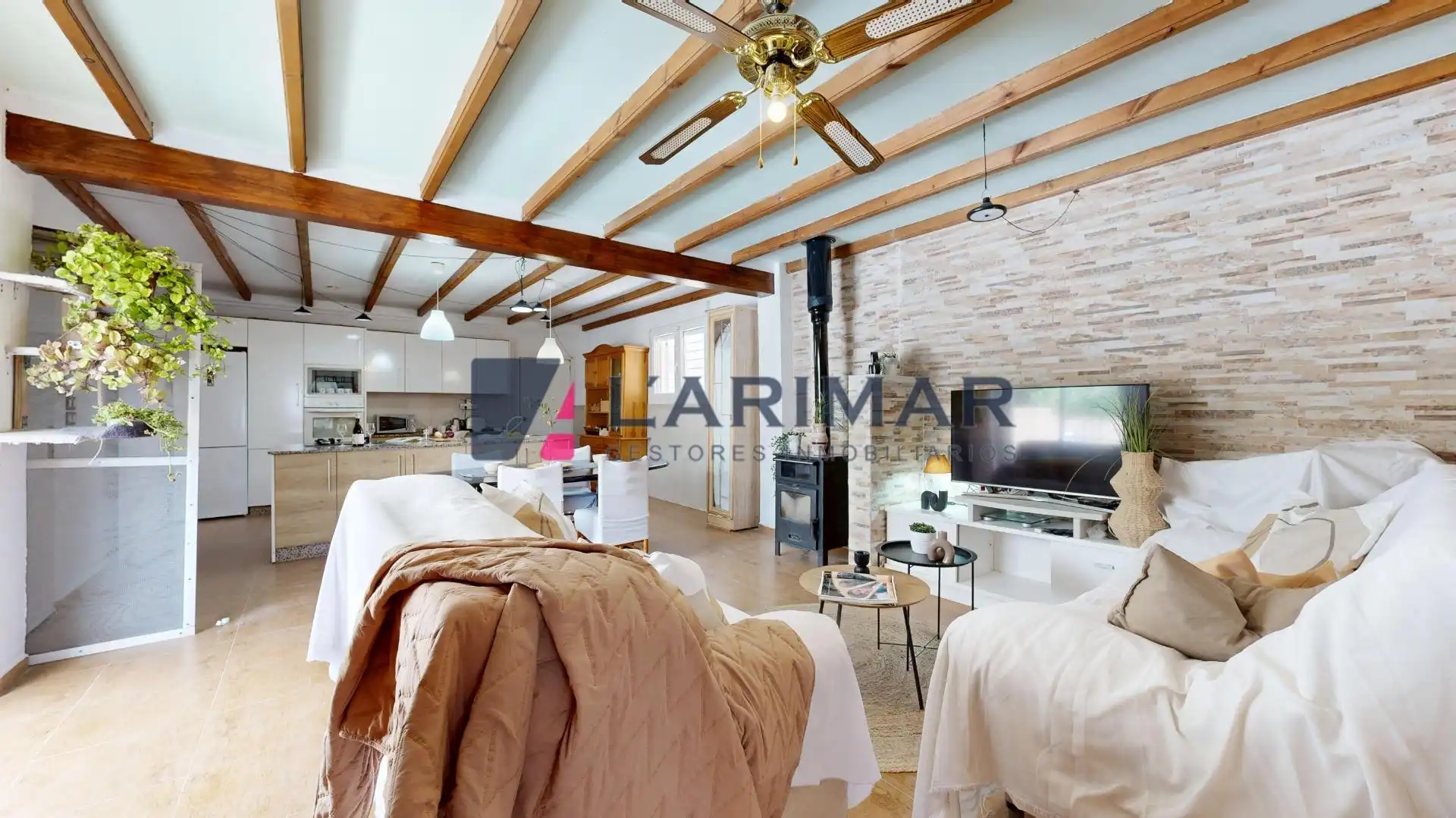 Living room of Houses for sale in Aspe  with Air Conditioner, Heating and Private garden