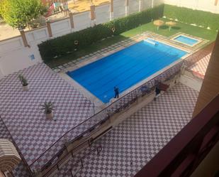 Swimming pool of Duplex for sale in  Jaén Capital  with Air Conditioner, Terrace and Balcony