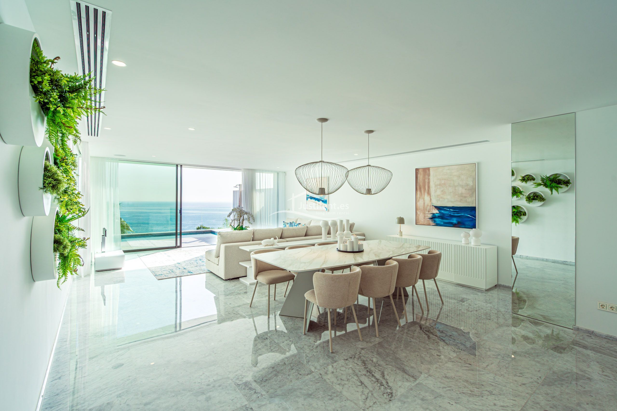 Dining room of Flat to rent in Altea  with Air Conditioner, Terrace and Storage room