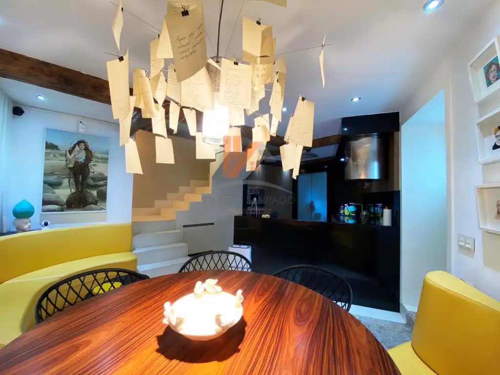 Dining room of Houses for sale in Santiago de Compostela   with Washing machine