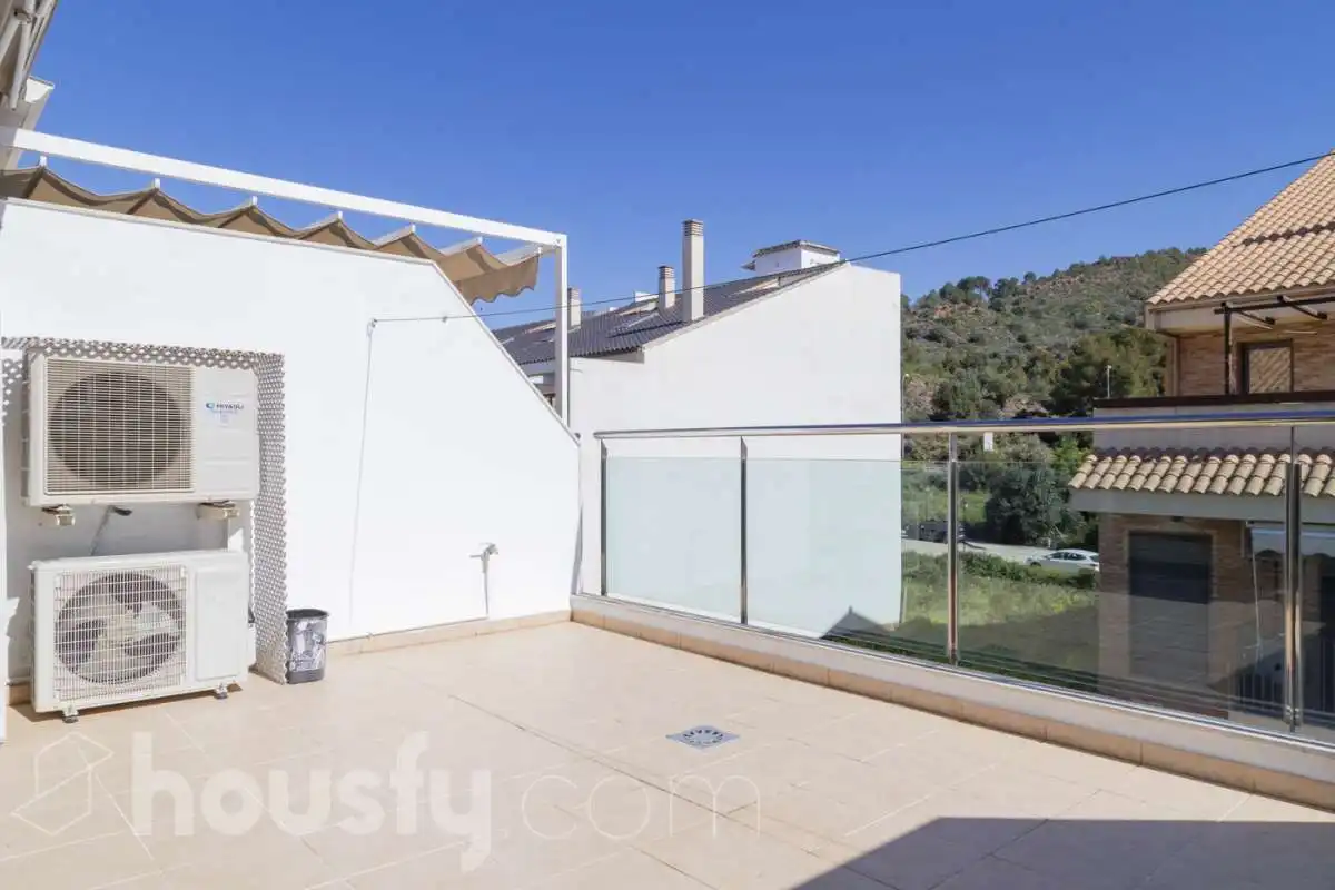 Terrace of Attic for rent in Náquera  with Air Conditioner, Heating and Terrace
