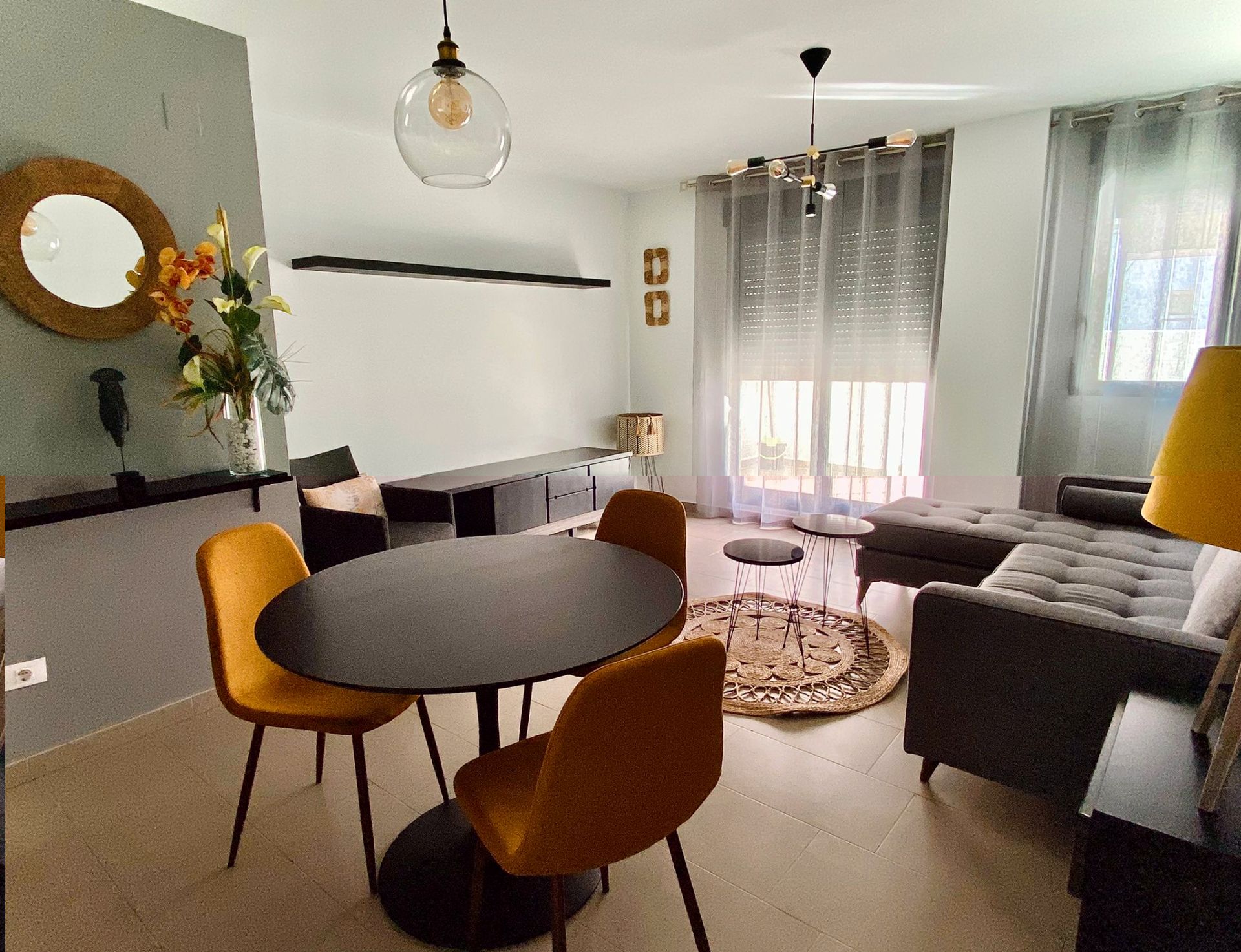 Living room of Flat to rent in Vila-real  with Terrace, Storage room and Furnished