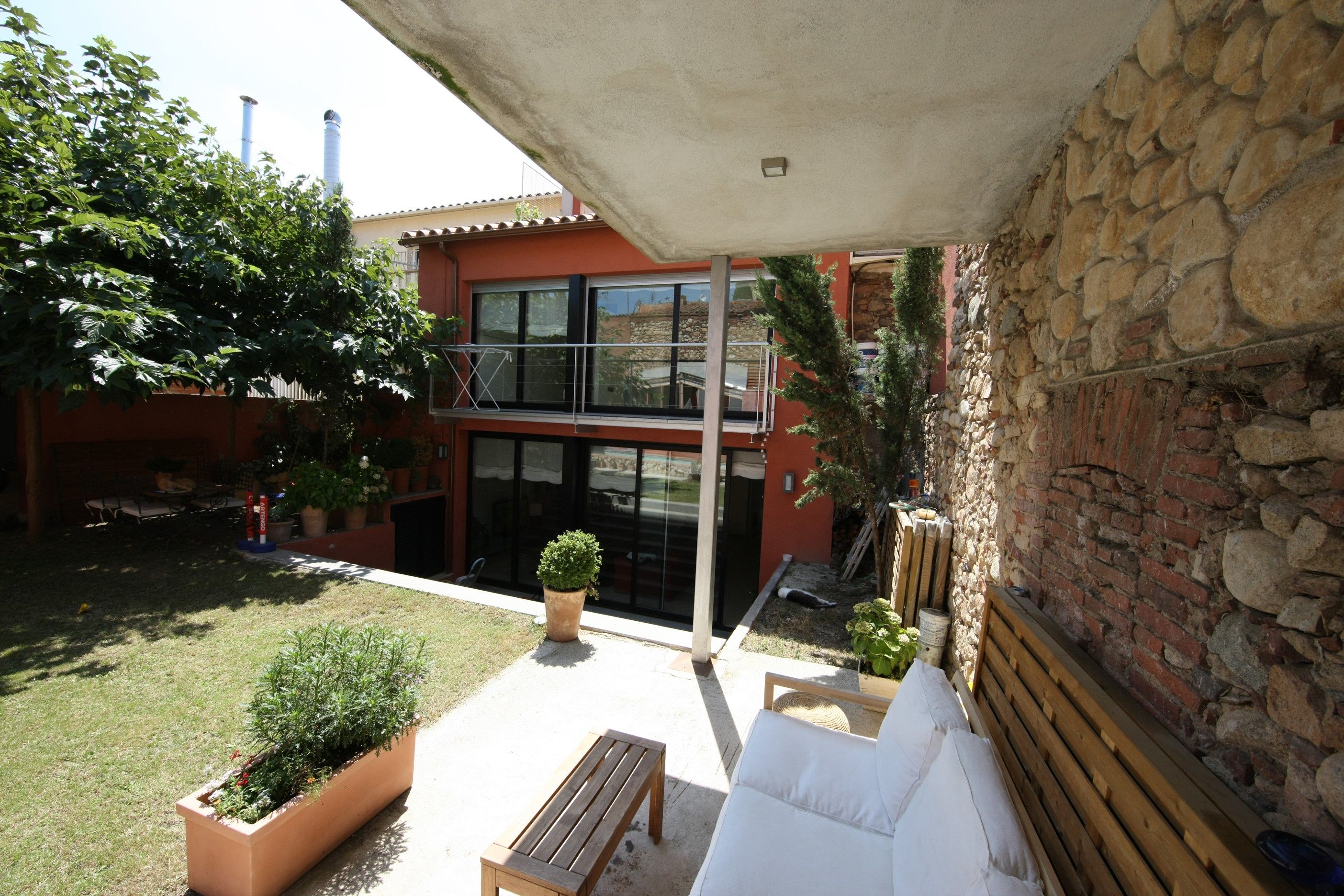 Terrace of Single-family semi-detached for sale in Breda  with Heating and Swimming Pool
