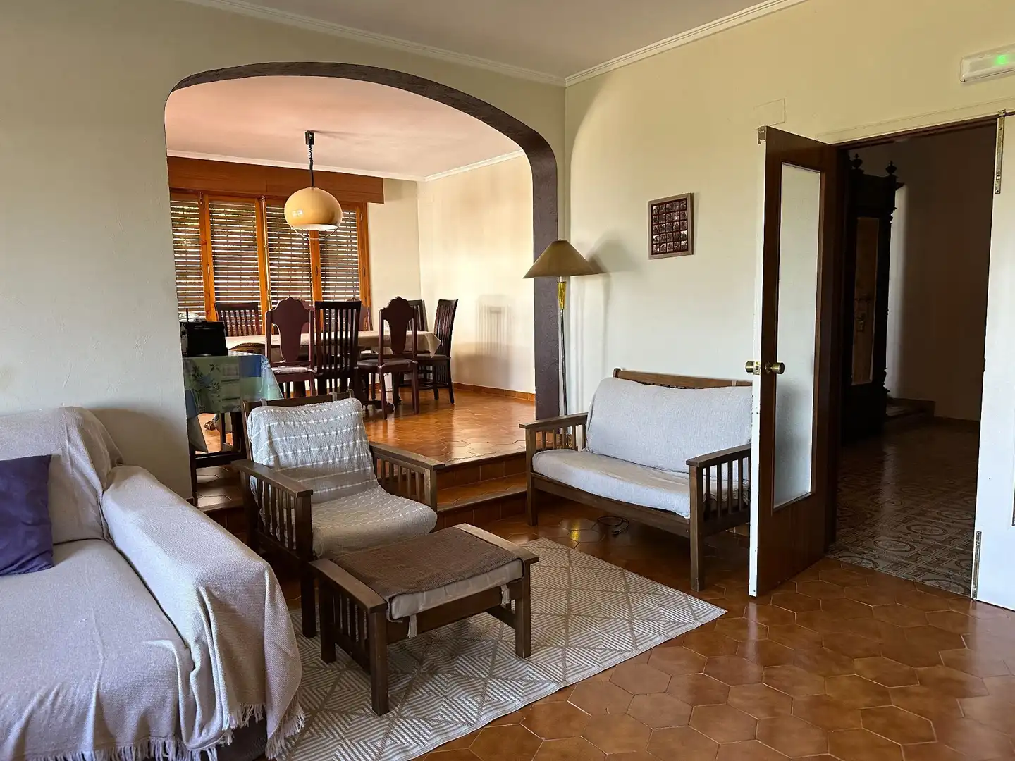 Sala de estar de Casa o chalet en venta en Agullent con Calefacción, Trastero y Amueblado
