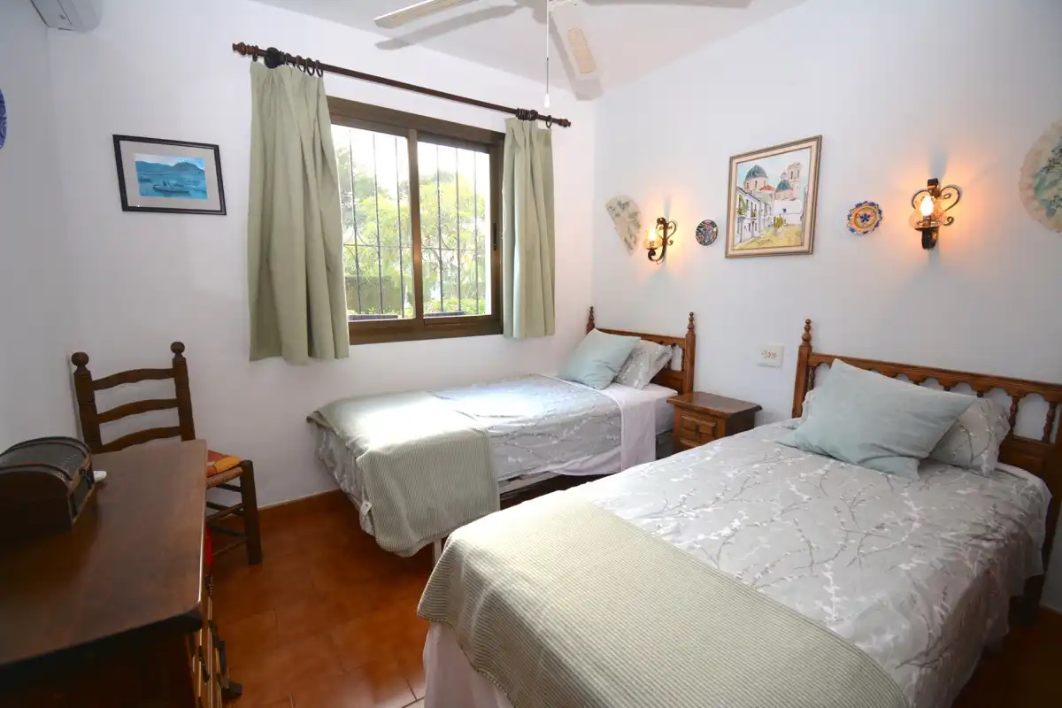 Bedroom of Detached homes for sale in Moraira  with Air Conditioner and Community pool
