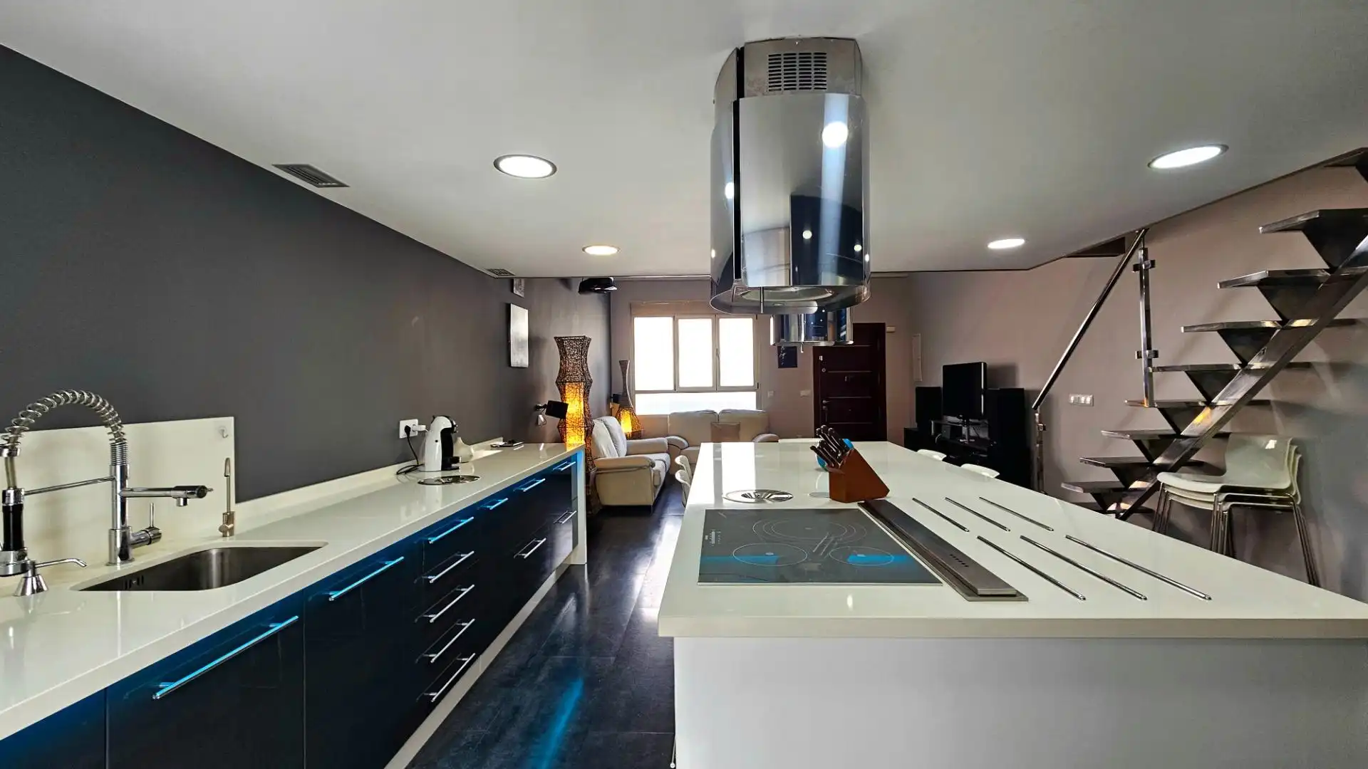 Cuina de Casa o xalet en venda en Cartagena amb Aire condicionat, Calefacció i Moblat