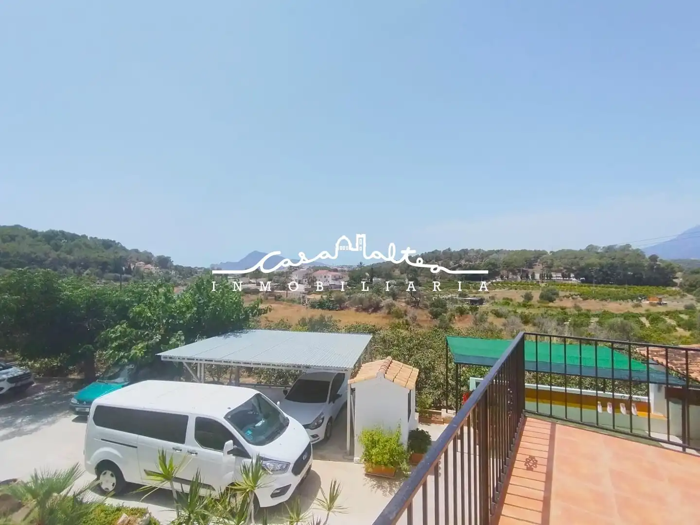Außenansicht von Wohnungen zur Miete in Altea mit Terrasse und Möbliert