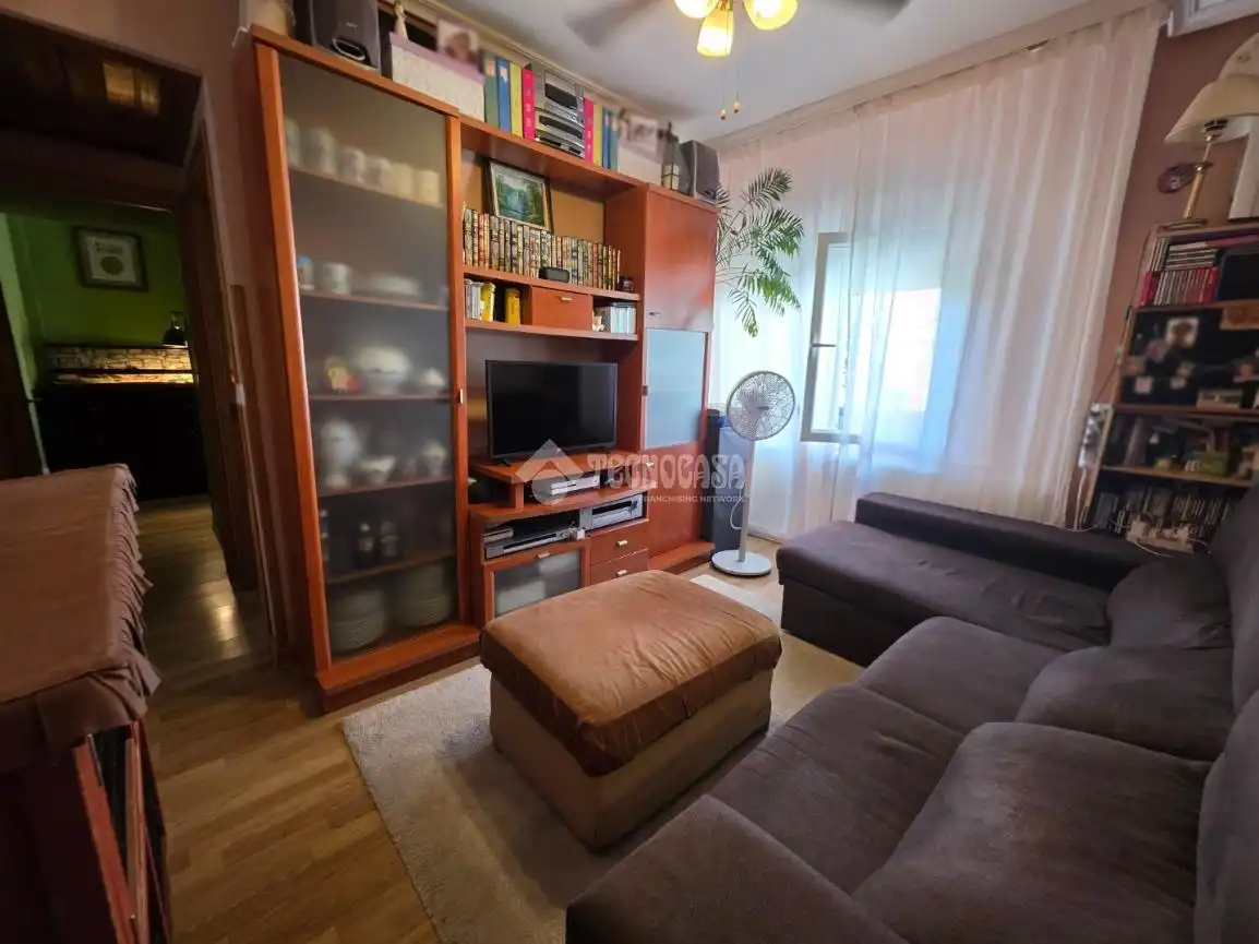 Sala de estar de Piso en venta en Alcorcón con Calefacción, Terraza y Trastero