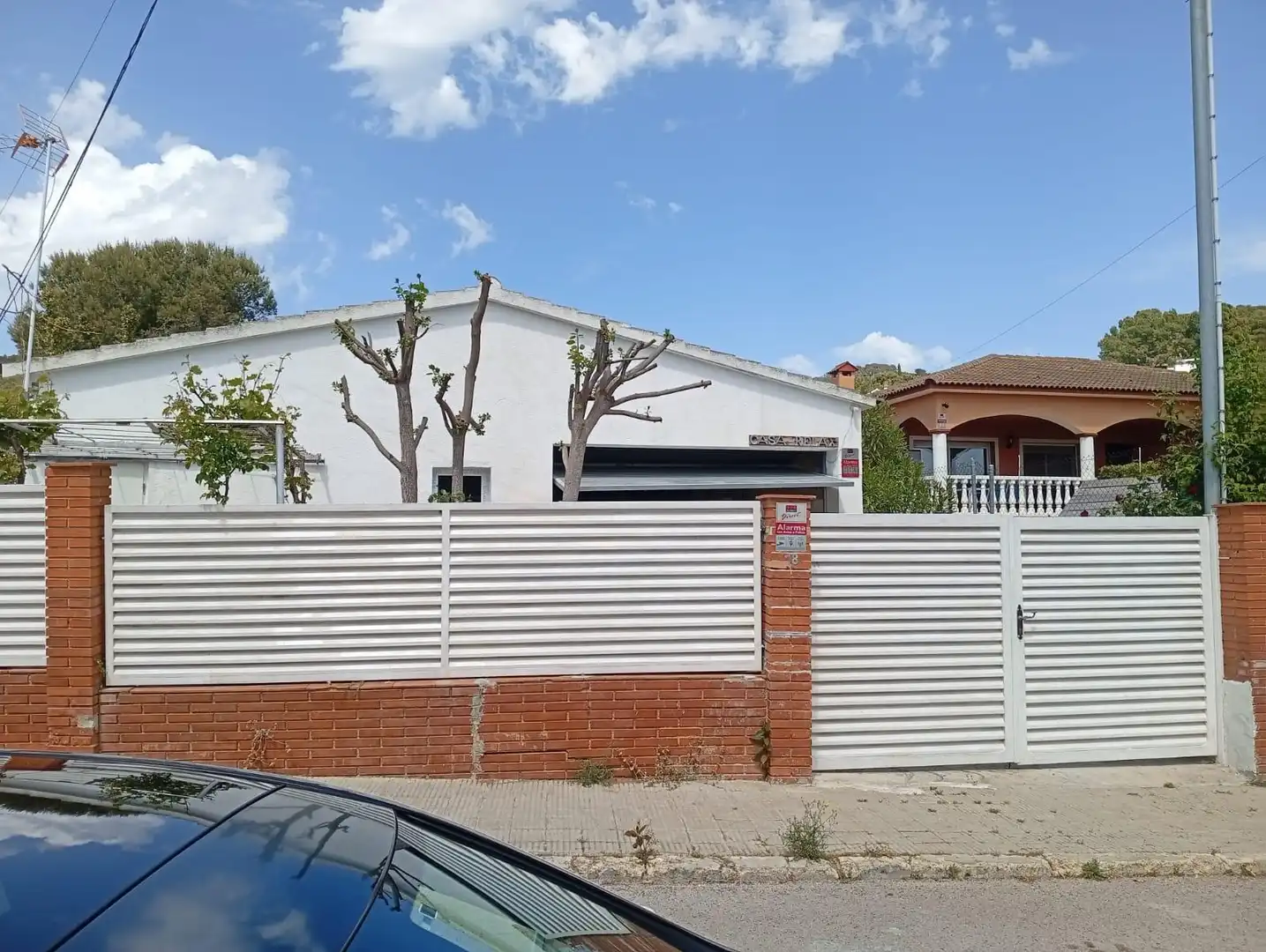Vista exterior de Casa o xalet en venda en Sant Jaume dels Domenys