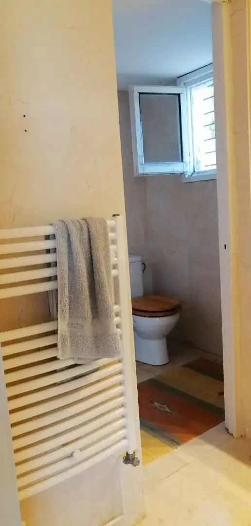 Bathroom of Houses for sale in La Llacuna  with Heating, Private garden and Parquet flooring