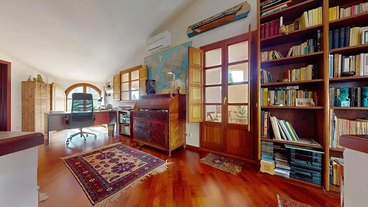 Sala de estar de Finca rústica en venta en Collbató con Aire acondicionado, Calefacción y Terraza